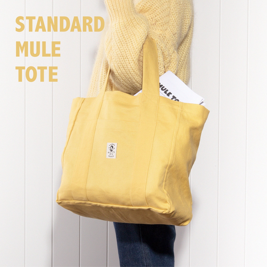 Make Your Own Mule Tote – Confident Beginner to Intermediate Sewing Project
