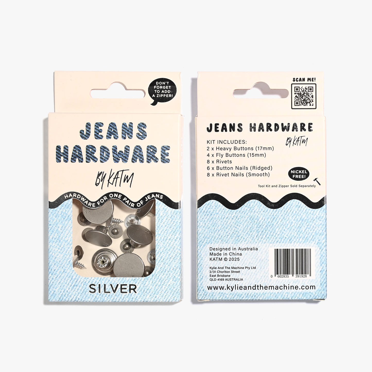 Kylie and the Machine  - Jeans Hardware Kit