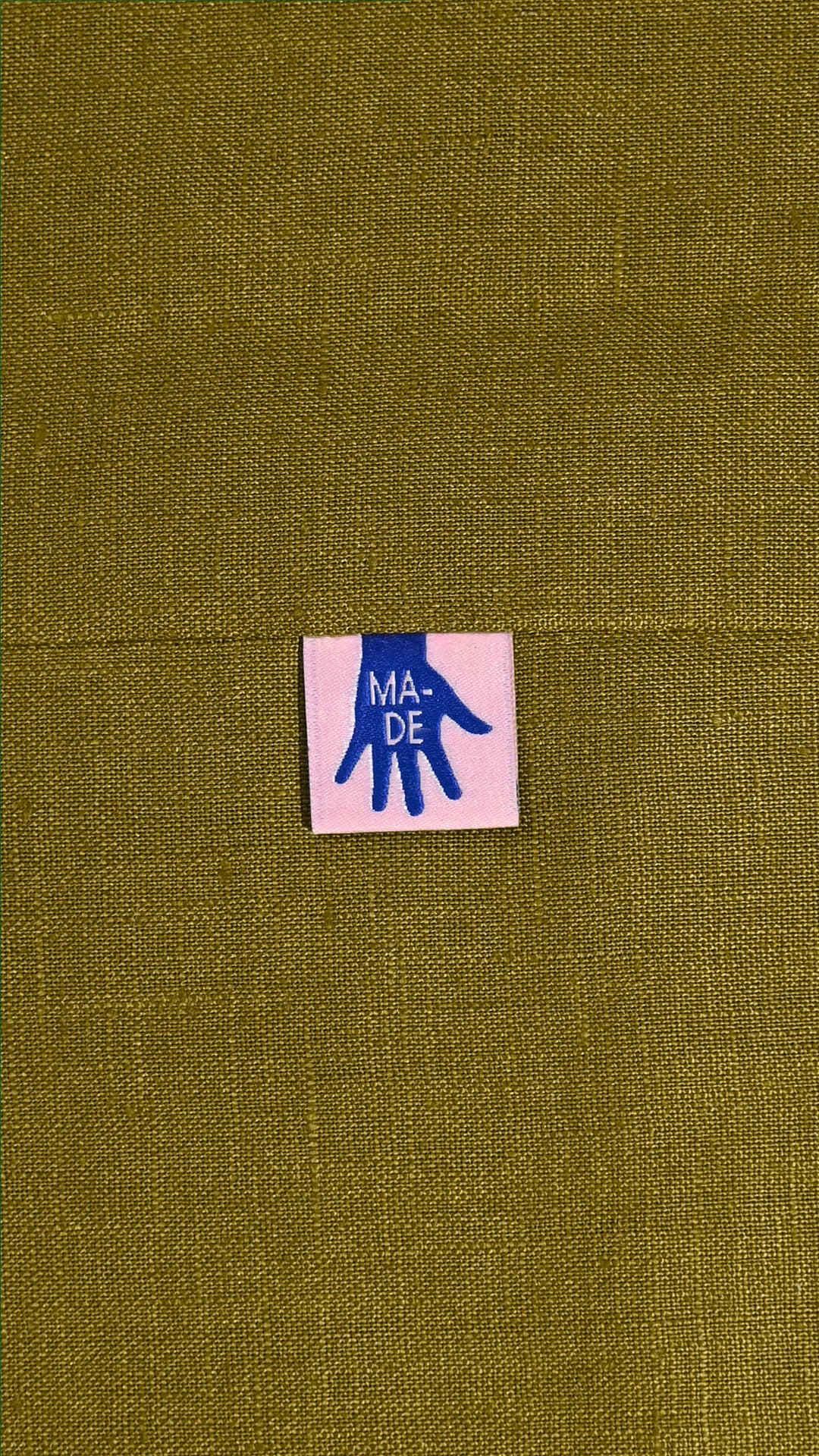Kylie and the Machine - Woven Labels - "Made" (Hand)