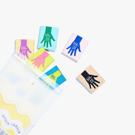 Kylie and the Machine - Woven Labels - "Made" (Hand)