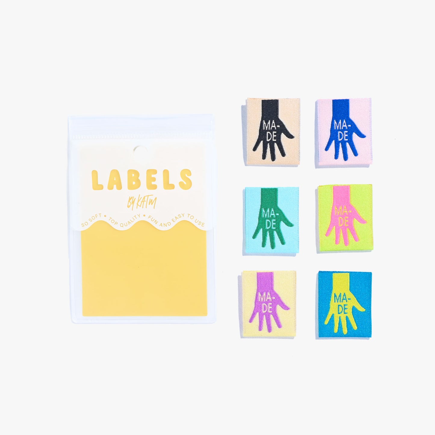 Kylie and the Machine - Woven Labels - "Made" (Hand)