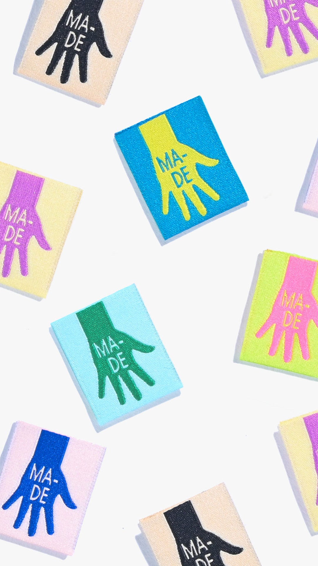 Kylie and the Machine - Woven Labels - "Made" (Hand)