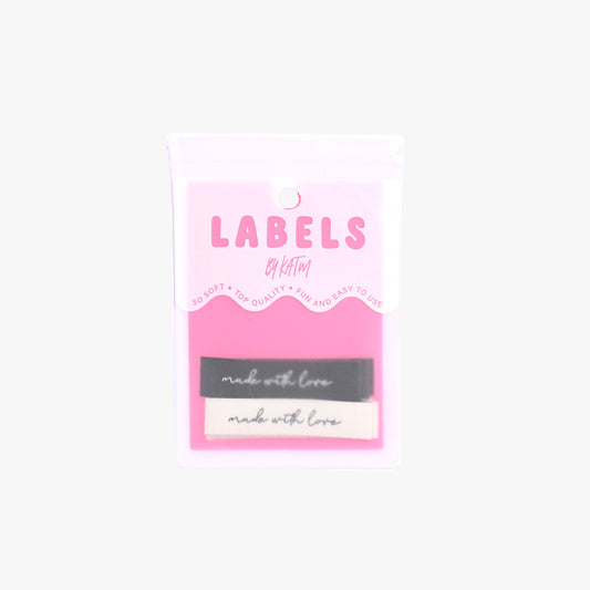 Kylie and the Machine - Woven Labels - "Made With Love"