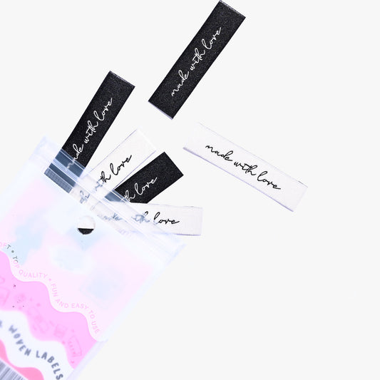 Kylie and the Machine - Woven Labels - "Made With Love"