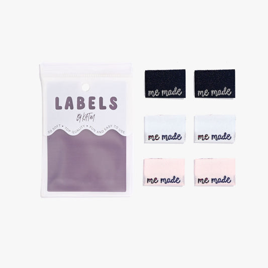 Kylie and the Machine - Woven Labels - "Me Made" Side Seam Labels