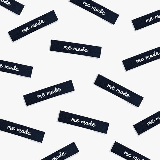 Kylie and the Machine - Woven labels - "Me Made" End Fold