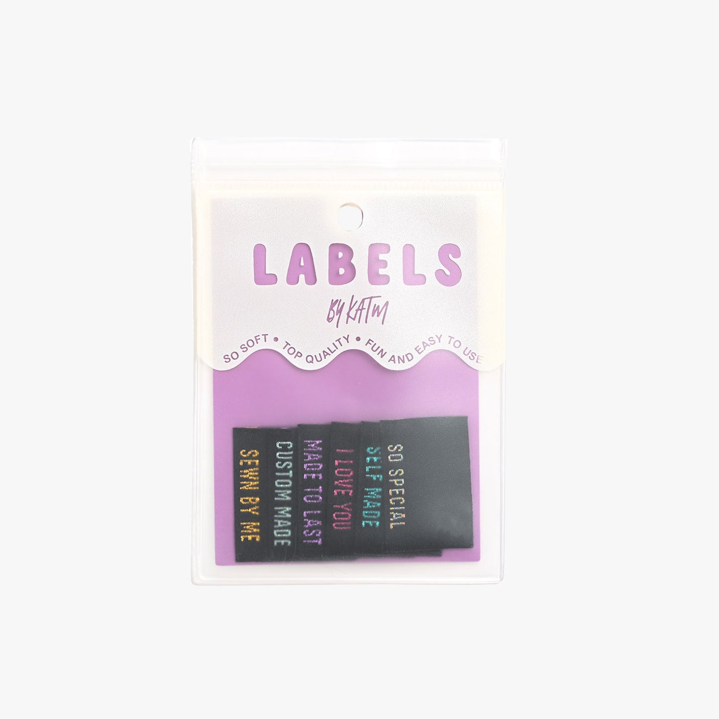 Kylie and the Machine - Woven Labels - Metallic Side Seam - Black