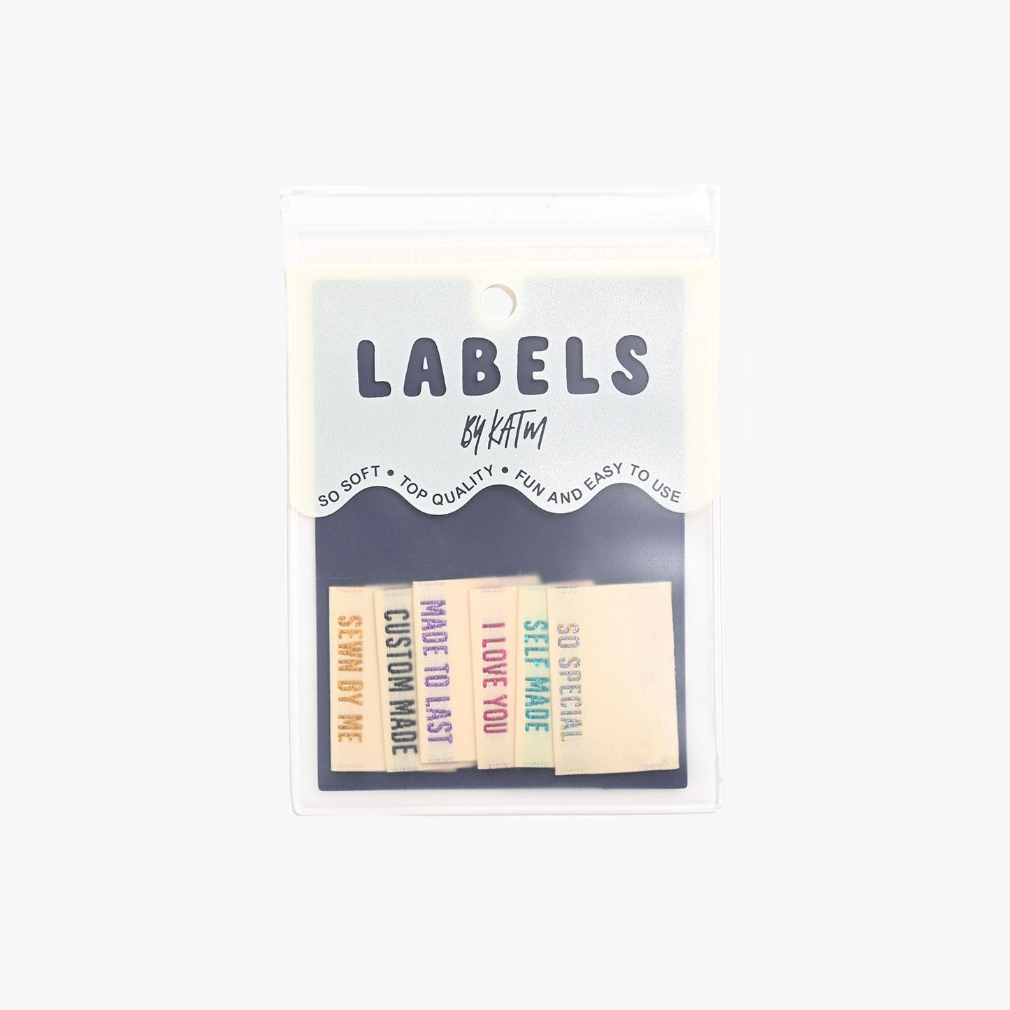 Kylie and the Machine - Woven Labels - Metallic Side Seam - Cream