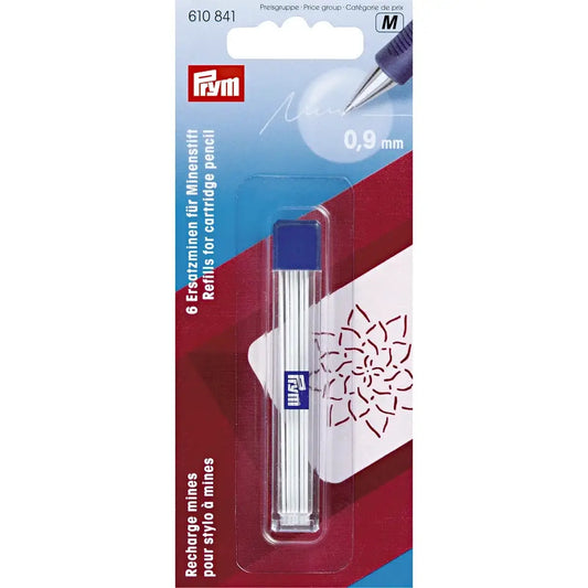 Prym - Cartridge Pencil Refills - 0.9mm
