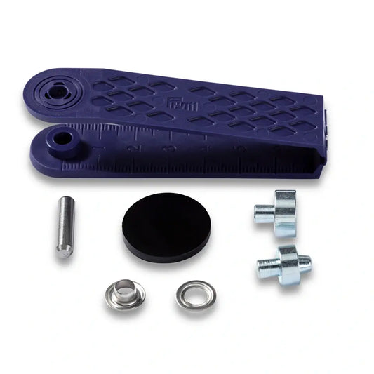 Prym  - Eyelets with Washers - Silver Brass - 5 sizes