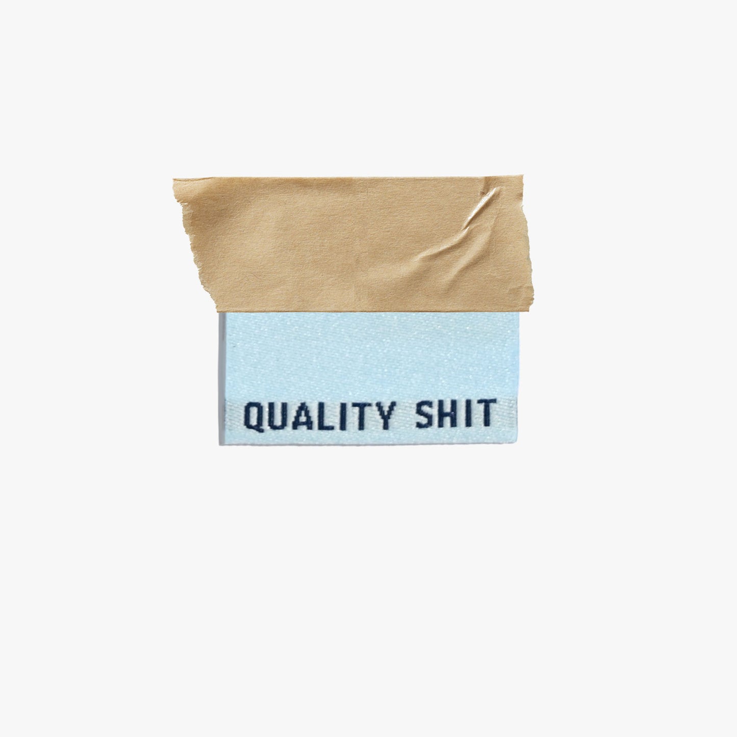 Kylie and the Machine - Woven Labels - "Quality Sh*t" (Pastel)