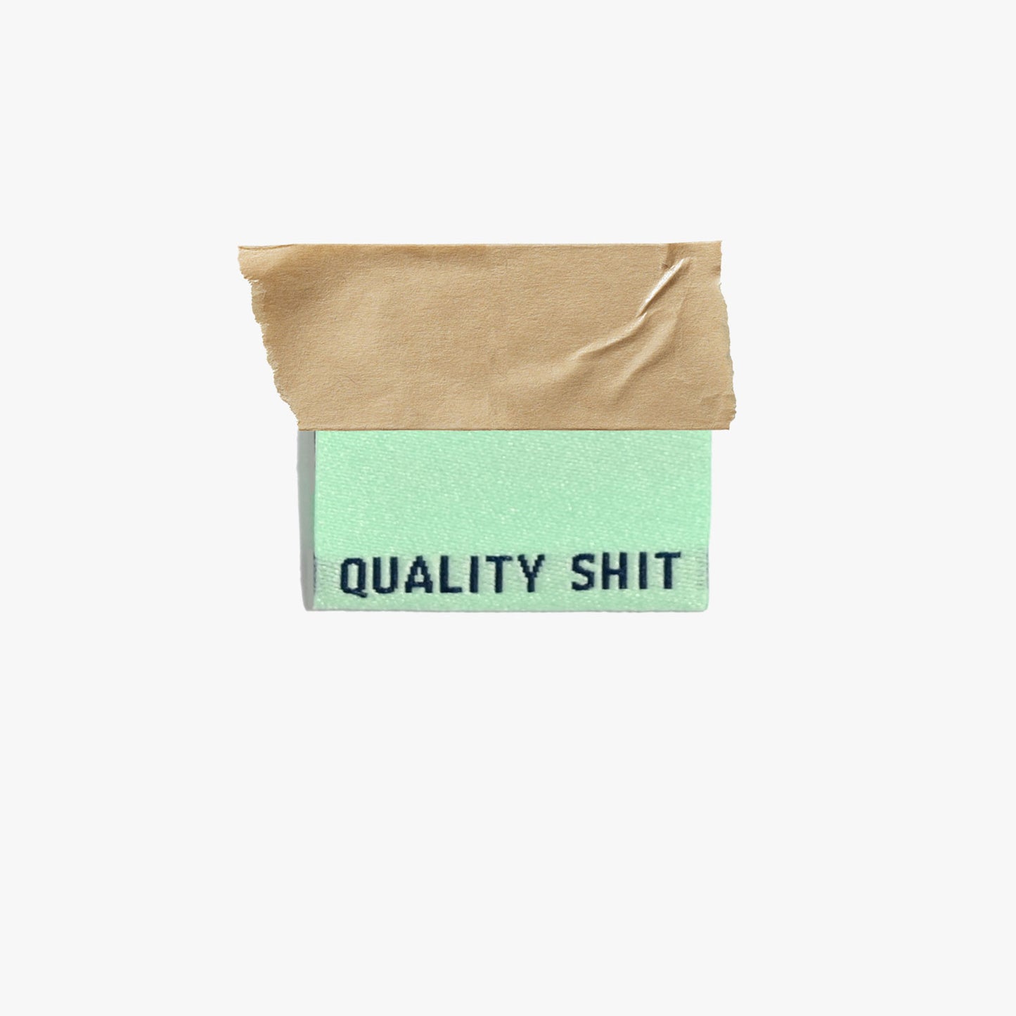 Kylie and the Machine - Woven Labels - "Quality Sh*t" (Pastel)