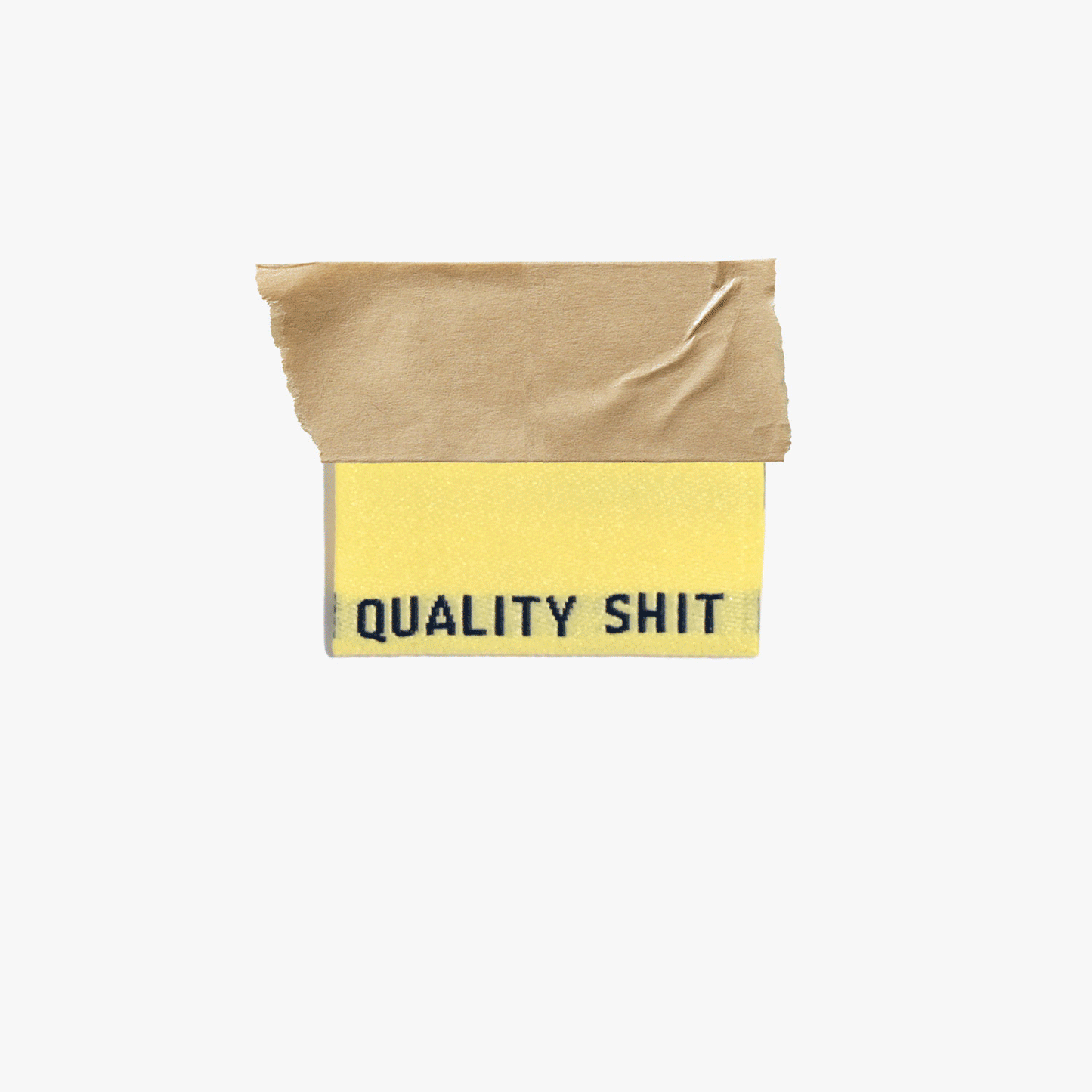 Kylie and the Machine - Woven Labels - "Quality Sh*t" (Pastel)