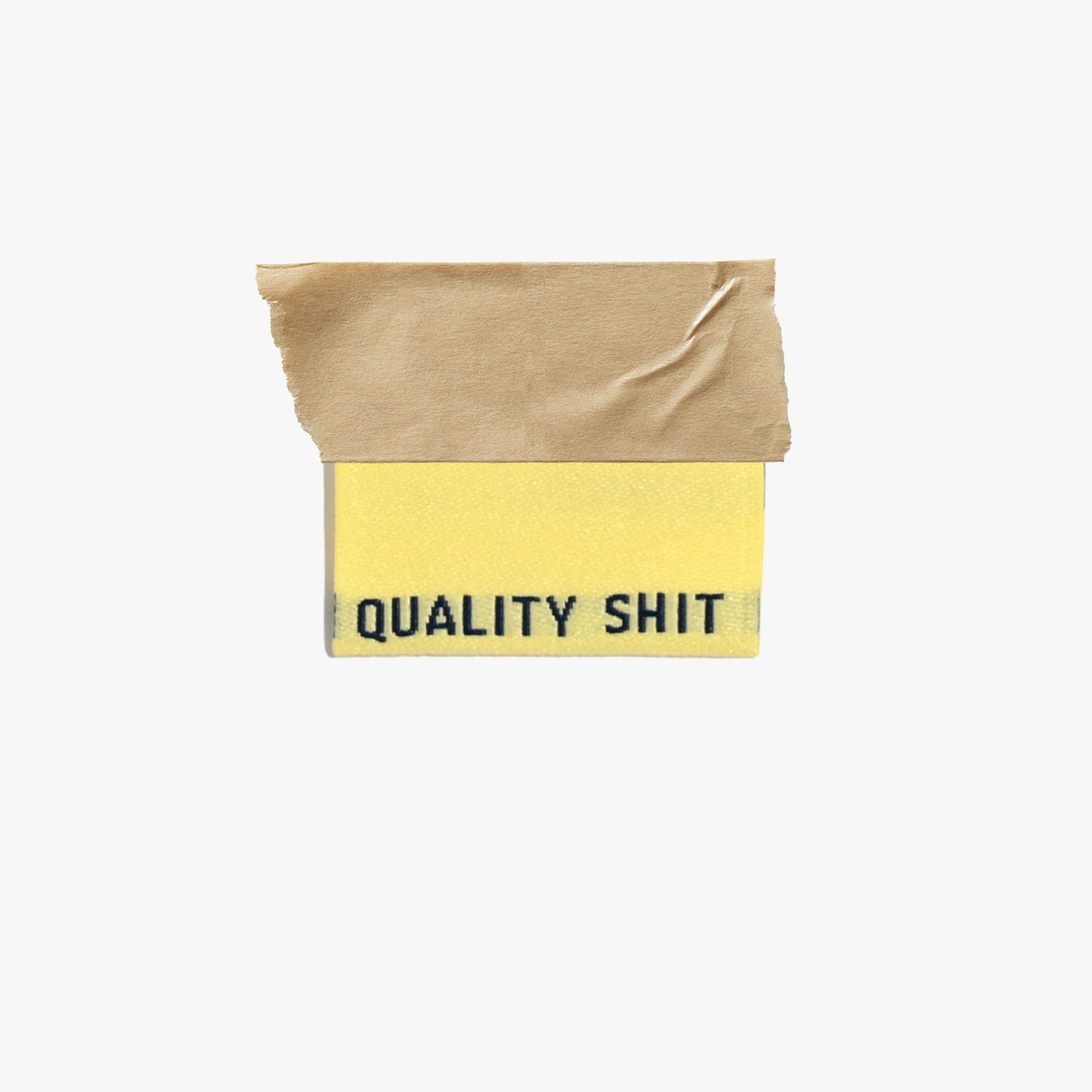 Kylie and the Machine - Woven Labels - "Quality Sh*t" (Pastel)