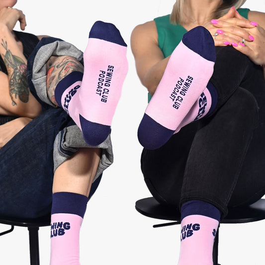 Sewing Club Podcast Merch - Socks