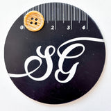 Sewing Gem - 4 Hole, Resin Wooden Coloured Buttons - 12.5mm, 15mm 20mm