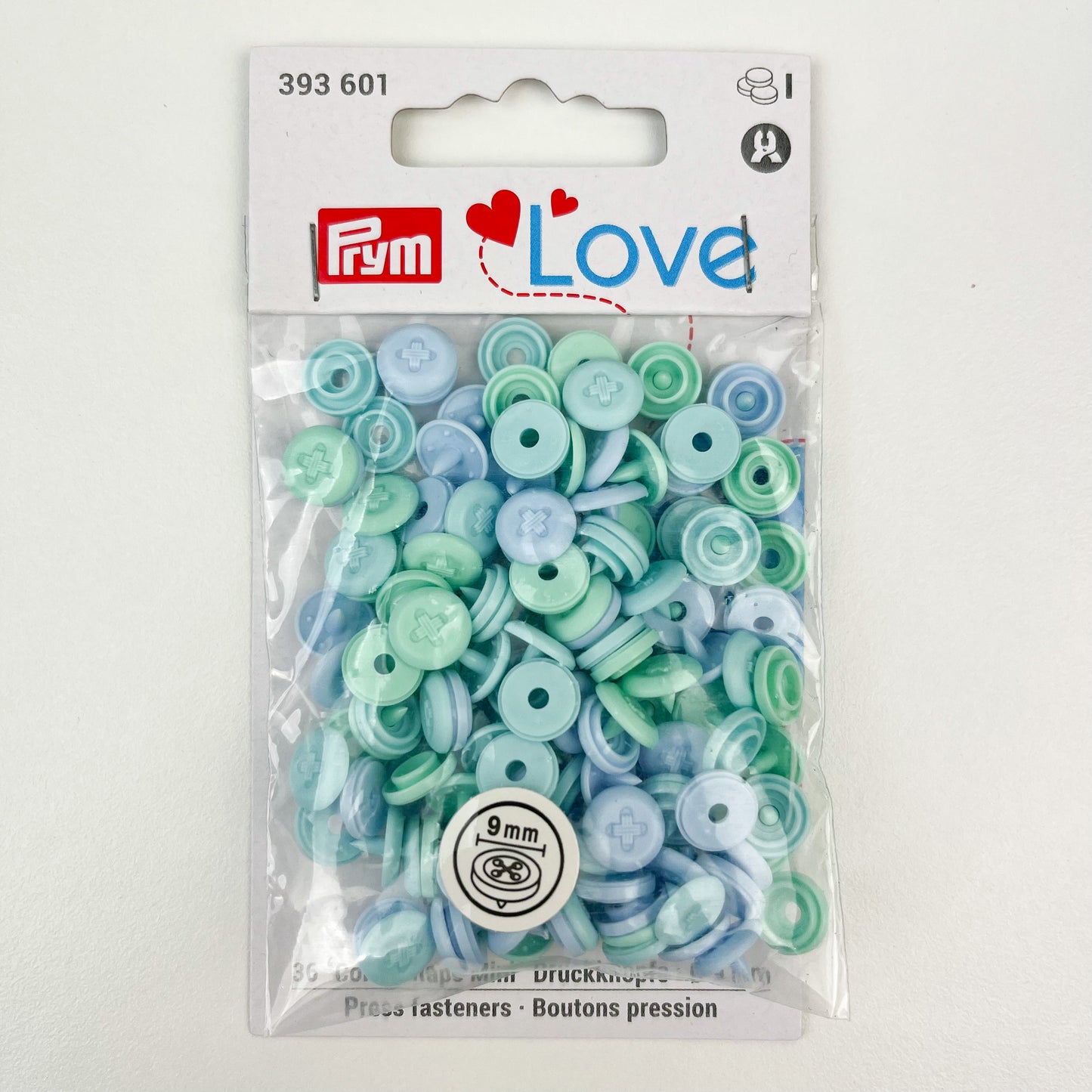 Prym Love - Coloured Snaps Fasteners - Multiple Colours Available
