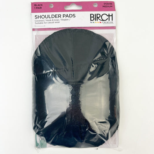 Birch - Raglan Shoulder Pads - Teardrop Shape - Covered