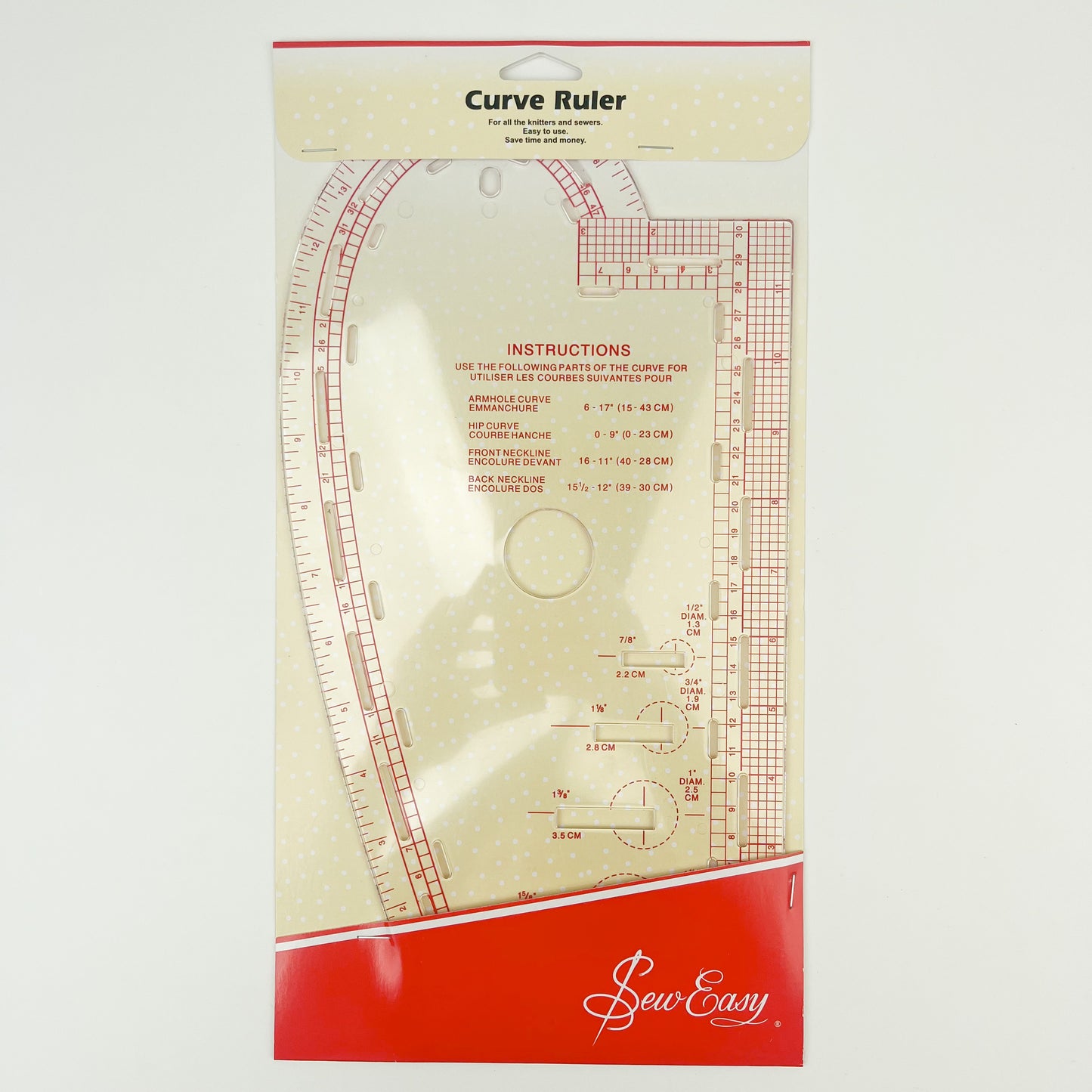 Sew Easy - Curve Ruler – Sewing Gem