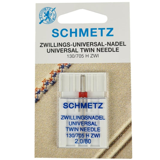 Schmetz - Universal Twin Sewing Machine Needles
