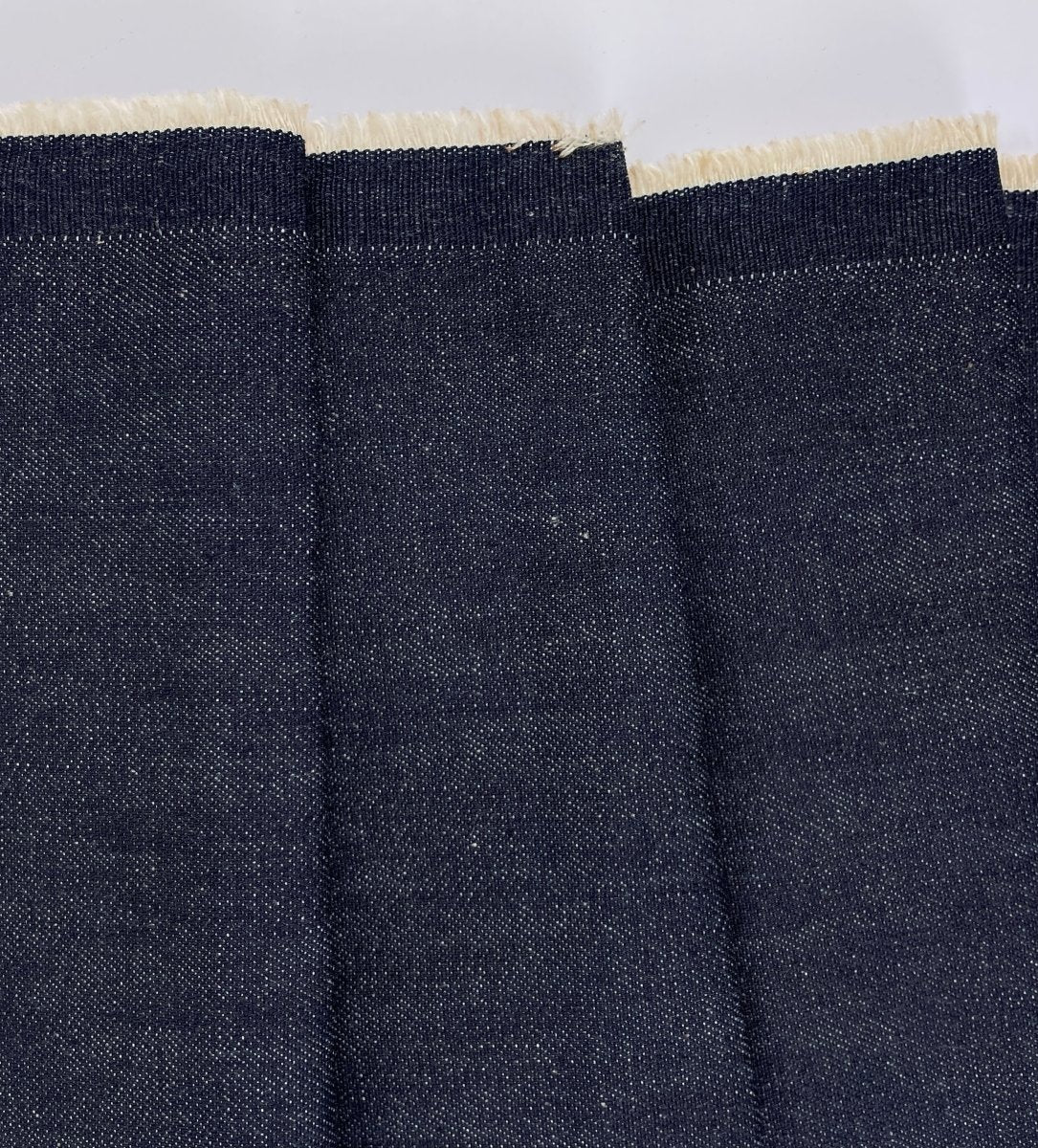 100% Organic Cotton Denim - Dark Blue