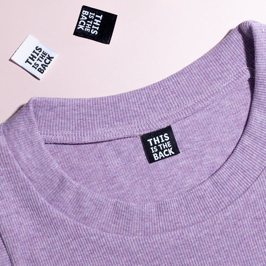 Kylie and the Machine - Woven labels - "This is the Back"