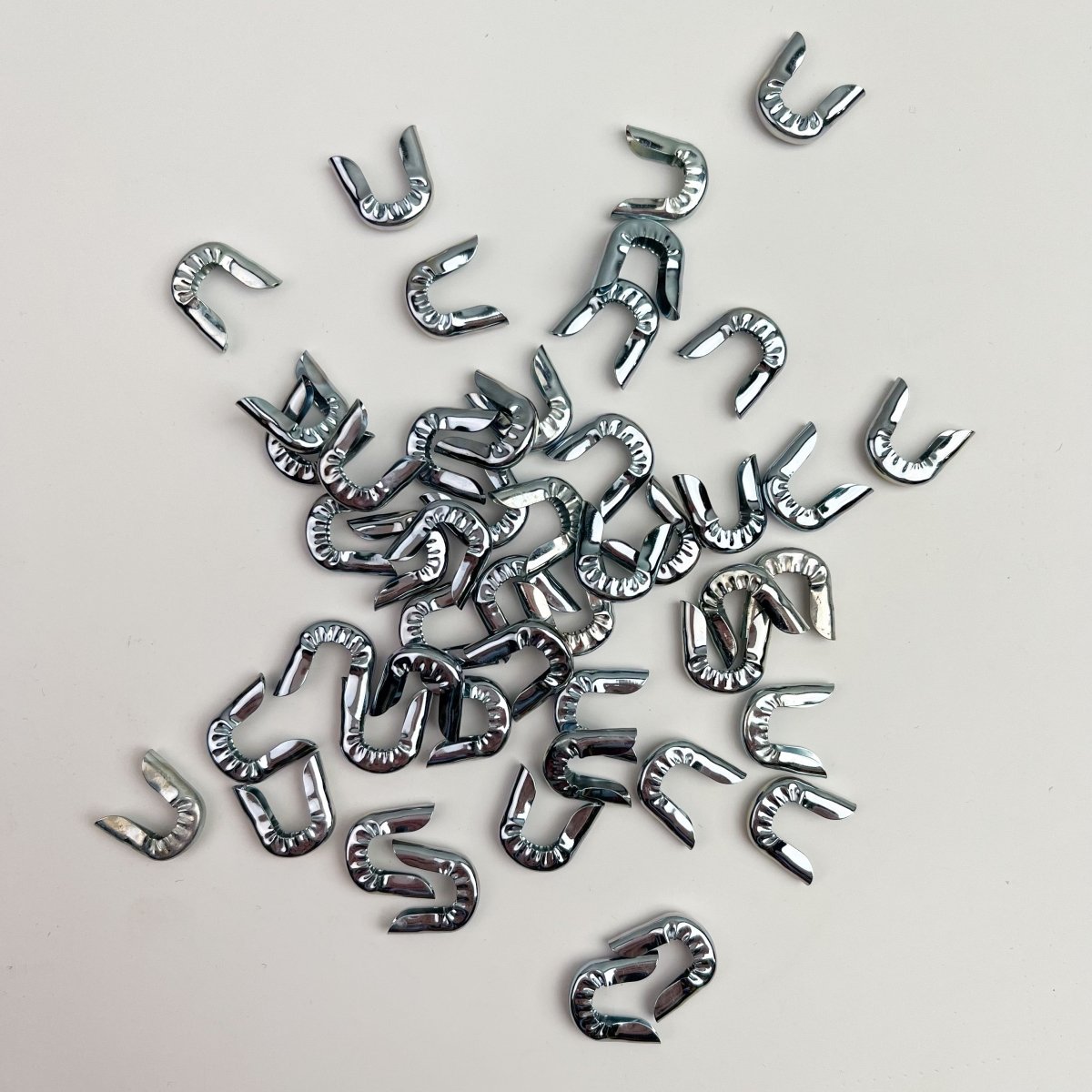 Aluminium Tips for Spiral Steel Boning