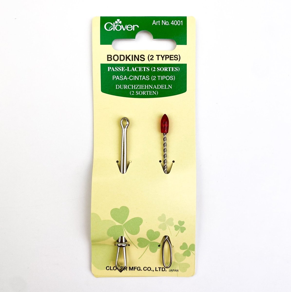 Bodkin Clover Bodkin Set of 2 Different Types for Pulling Elastic Through  Hem, Face Mask Making Tool, Essential Sewing Notion BODKIN -  Israel