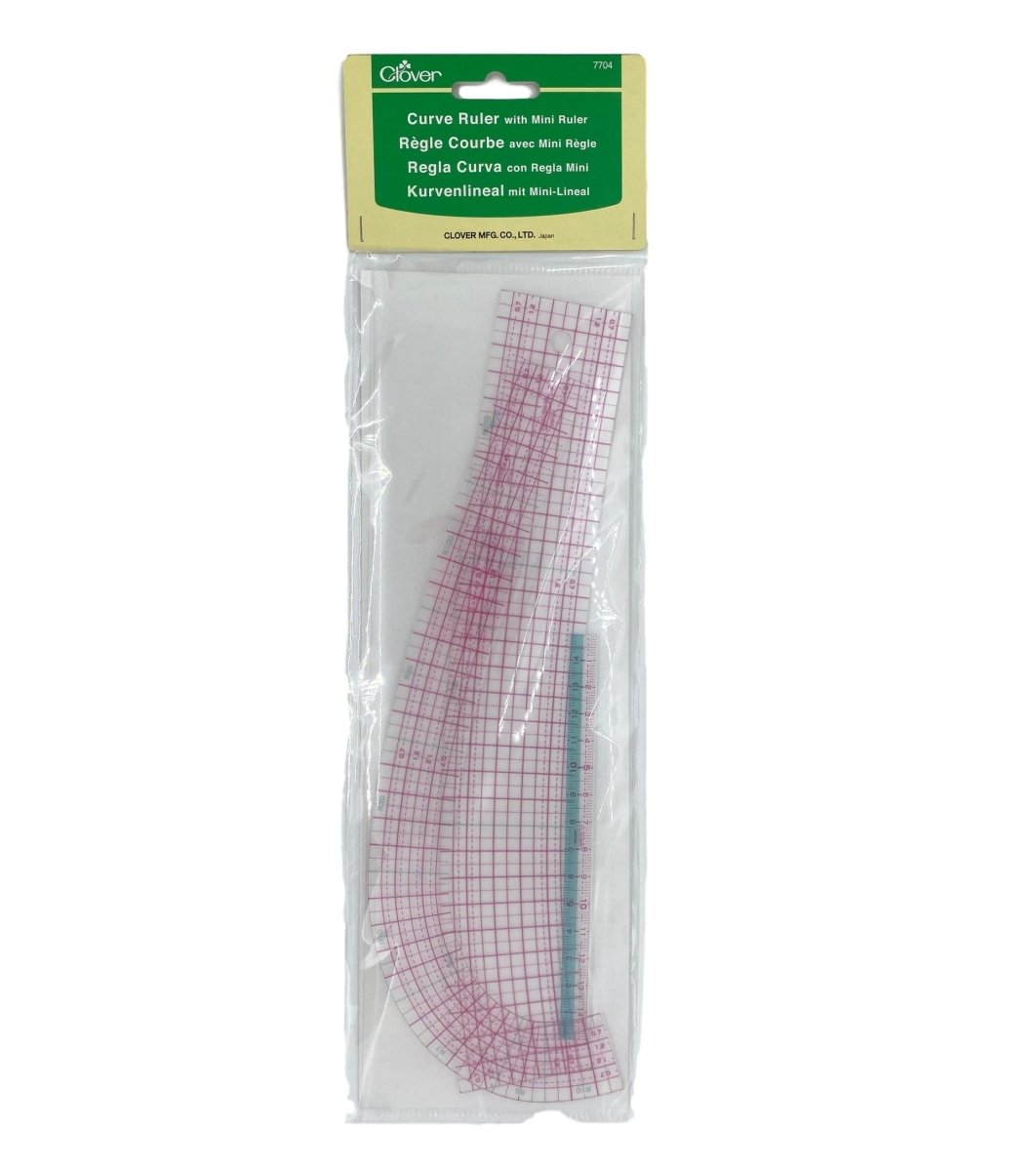 Clover Curve Ruler Set with Mini Ruler Sewing Gem