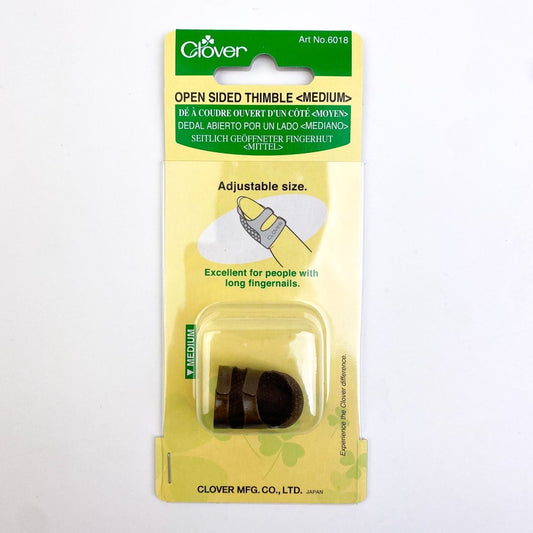 Clover - Open Sided Thimble - Medium