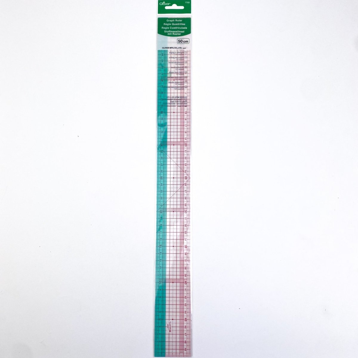 Clover - Plotting/Grading Ruler - 50cm