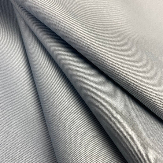 Cotton Twill - Blue/Grey