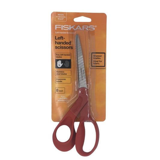 Fiskars - Left-handed 8in/20cm Scissors