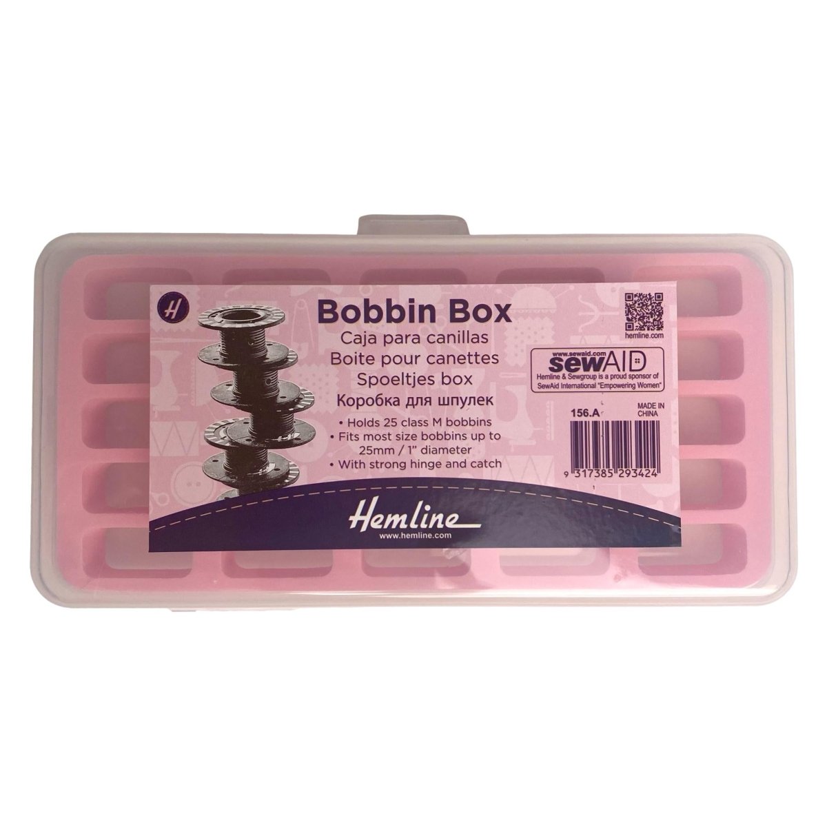 Hemline - Bobbin Box With Tray