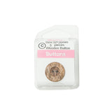 Hemline - Wooden Buttons - 20Mm - All Products