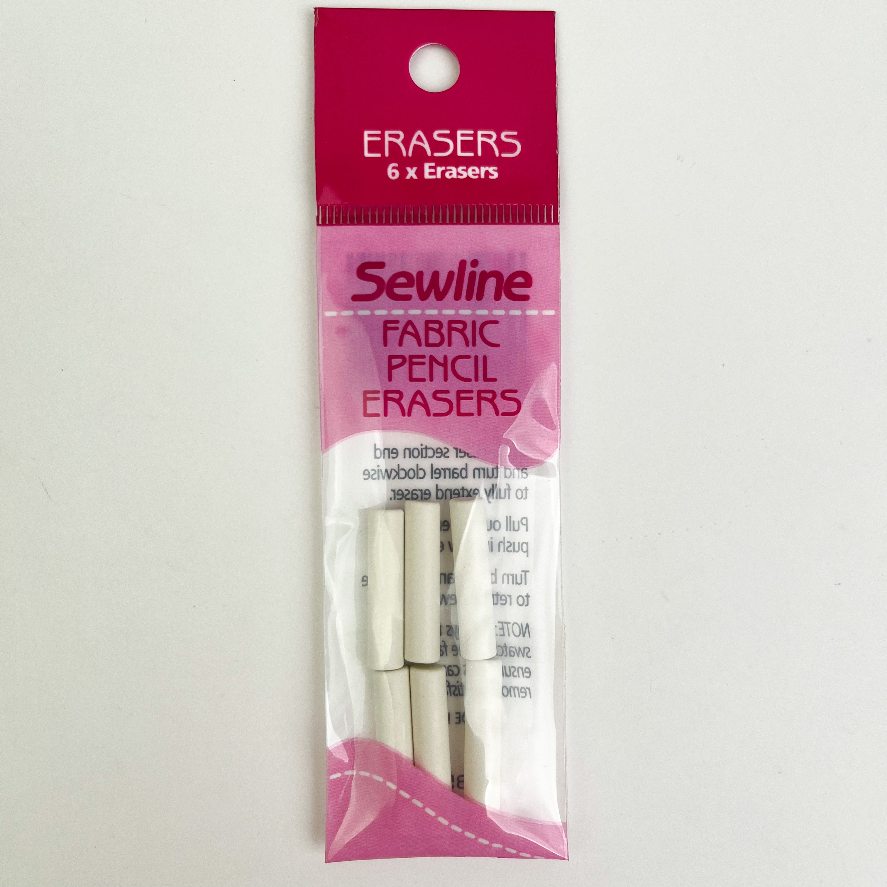 Sewline Fabric Pencil Eraser Refills Sewing Gem