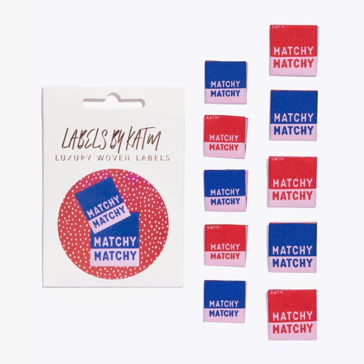 Kylie and the Machine - Woven labels - "Matchy Matchy"