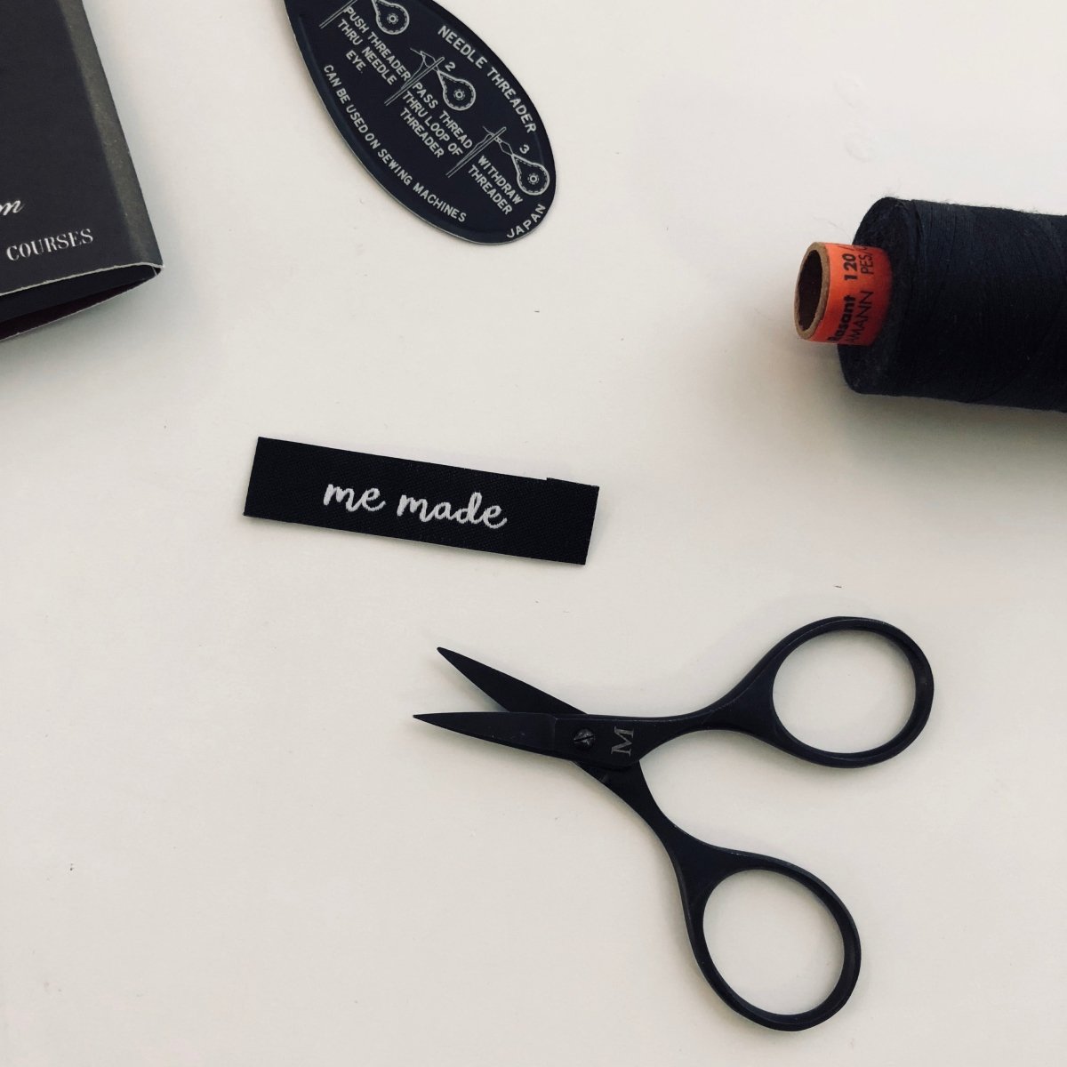 Kylie and the Machine - Woven labels - "Me Made" End Fold