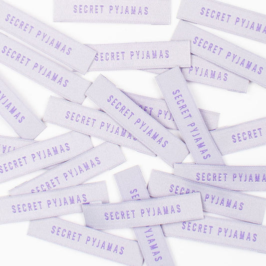 Kylie and the Machine - Woven labels - "Secret Pyjamas"