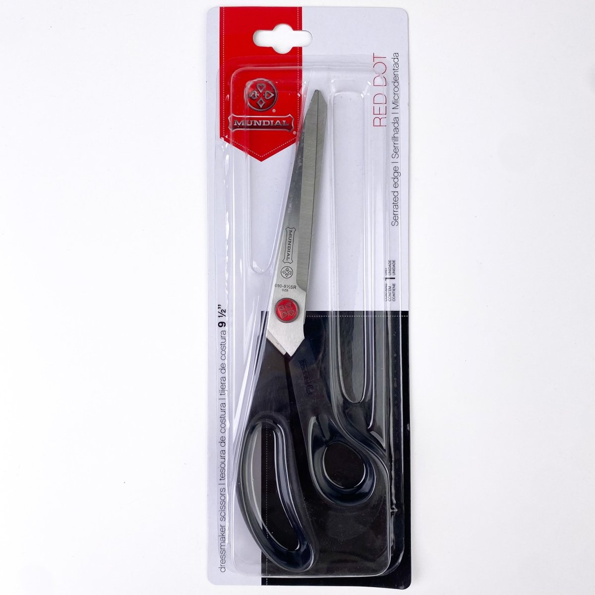 Mundial - Serrated Heavy Duty Dressmaking Scissors 9 1/2"(23cm) - Sewing Gem