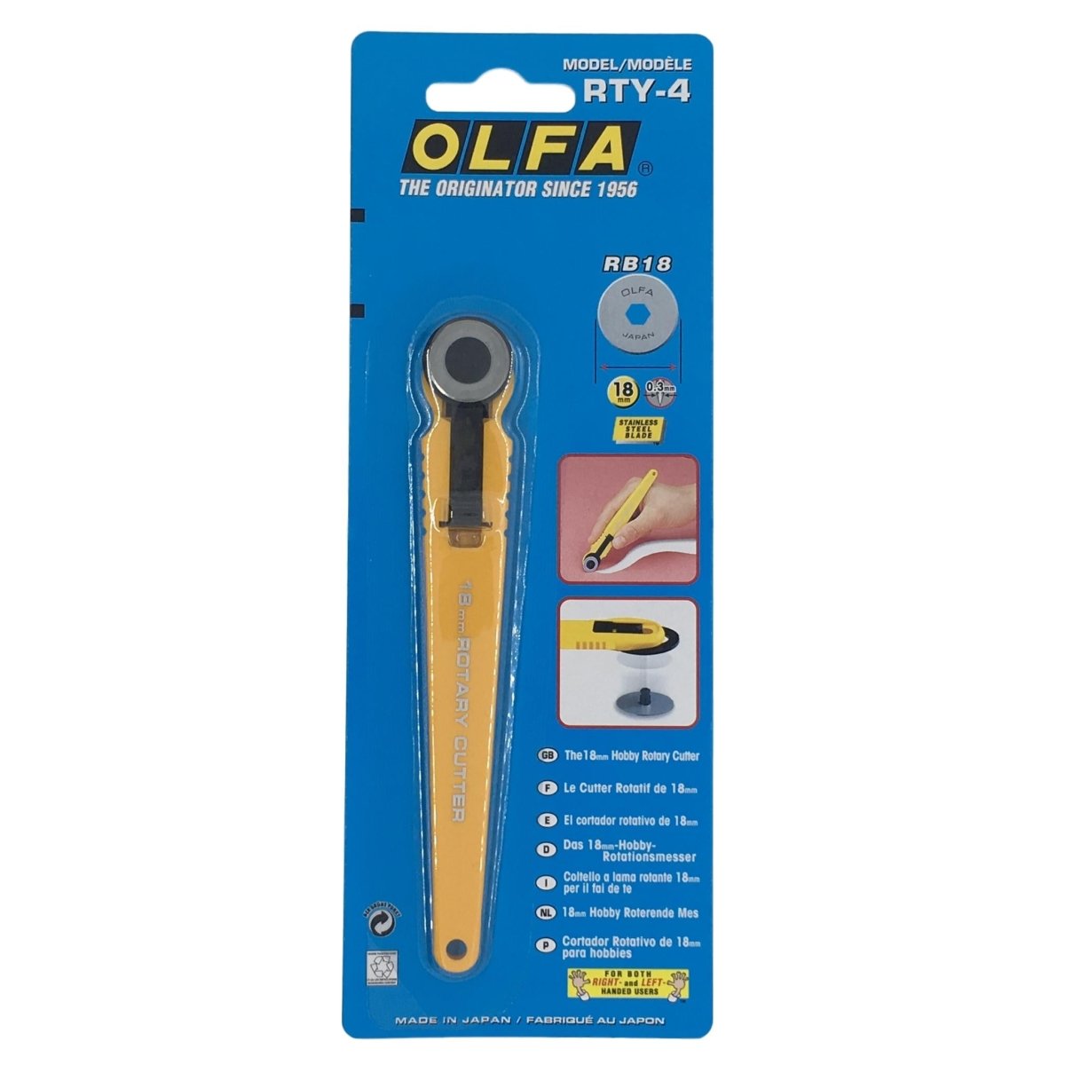 Olfa - Rotary Cutter - 18mm - Sewing Gem