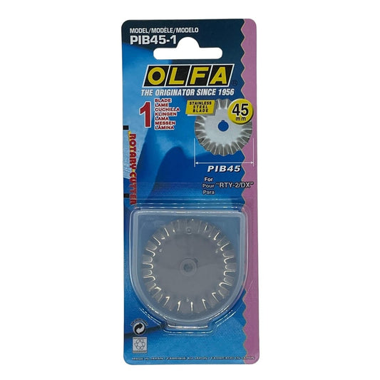 Olfa - Rotary Cutter Pinking Blade - 45 mm - Sewing Gem