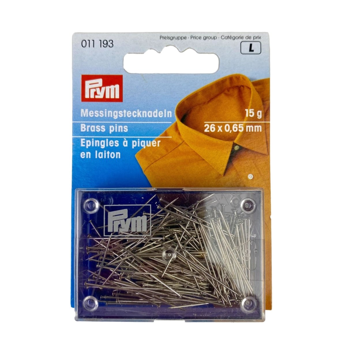 Prym - Brass Pins - Sewing Gem