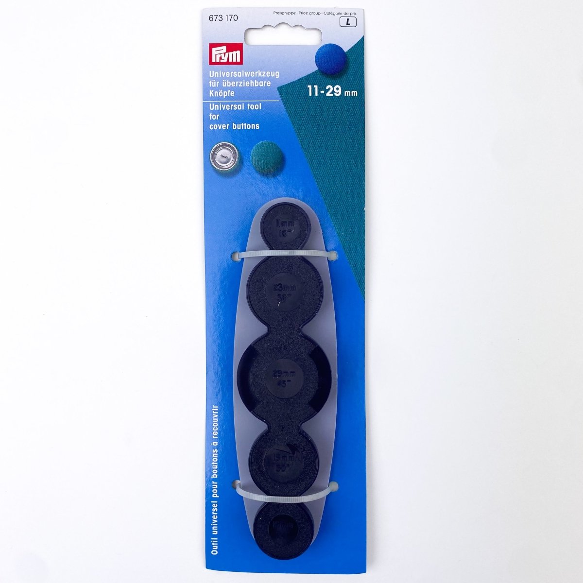 Prym Button Range Prym - Cover Button Tool - Universal – Sewing Gem