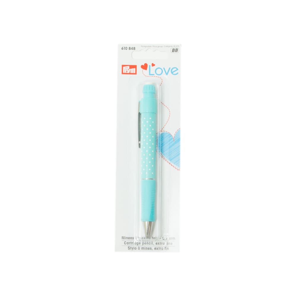 Prym Love Extra Fine Fabric Pencil - Turquoise