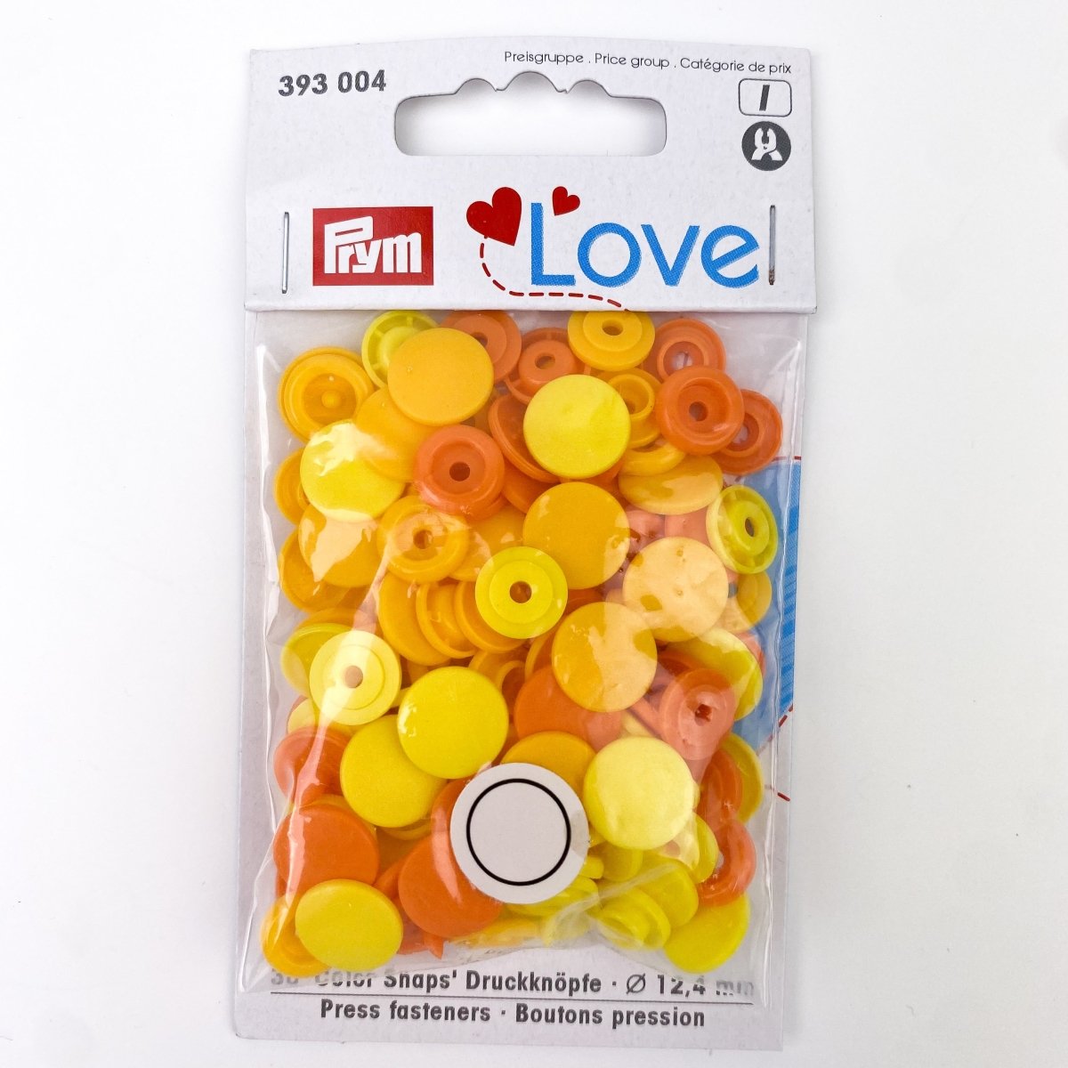 Prym Love - Coloured Snaps Fasteners - Multiple Colours Available - Sewing Gem