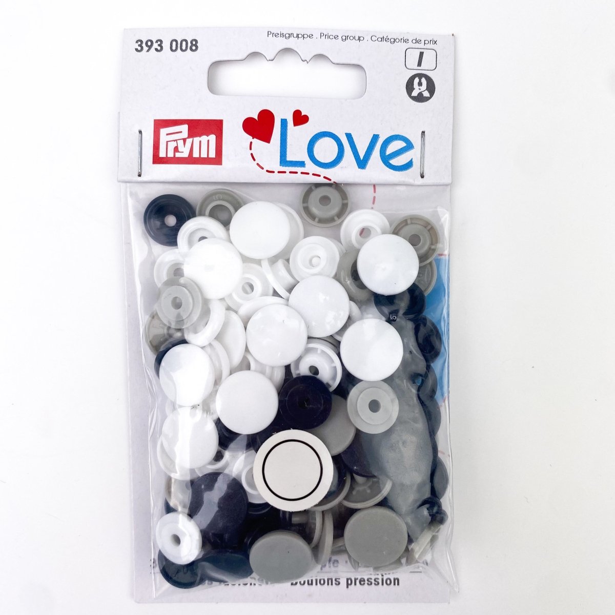 Prym Love - Coloured Snaps Fasteners - Multiple Colours Available - Sewing Gem