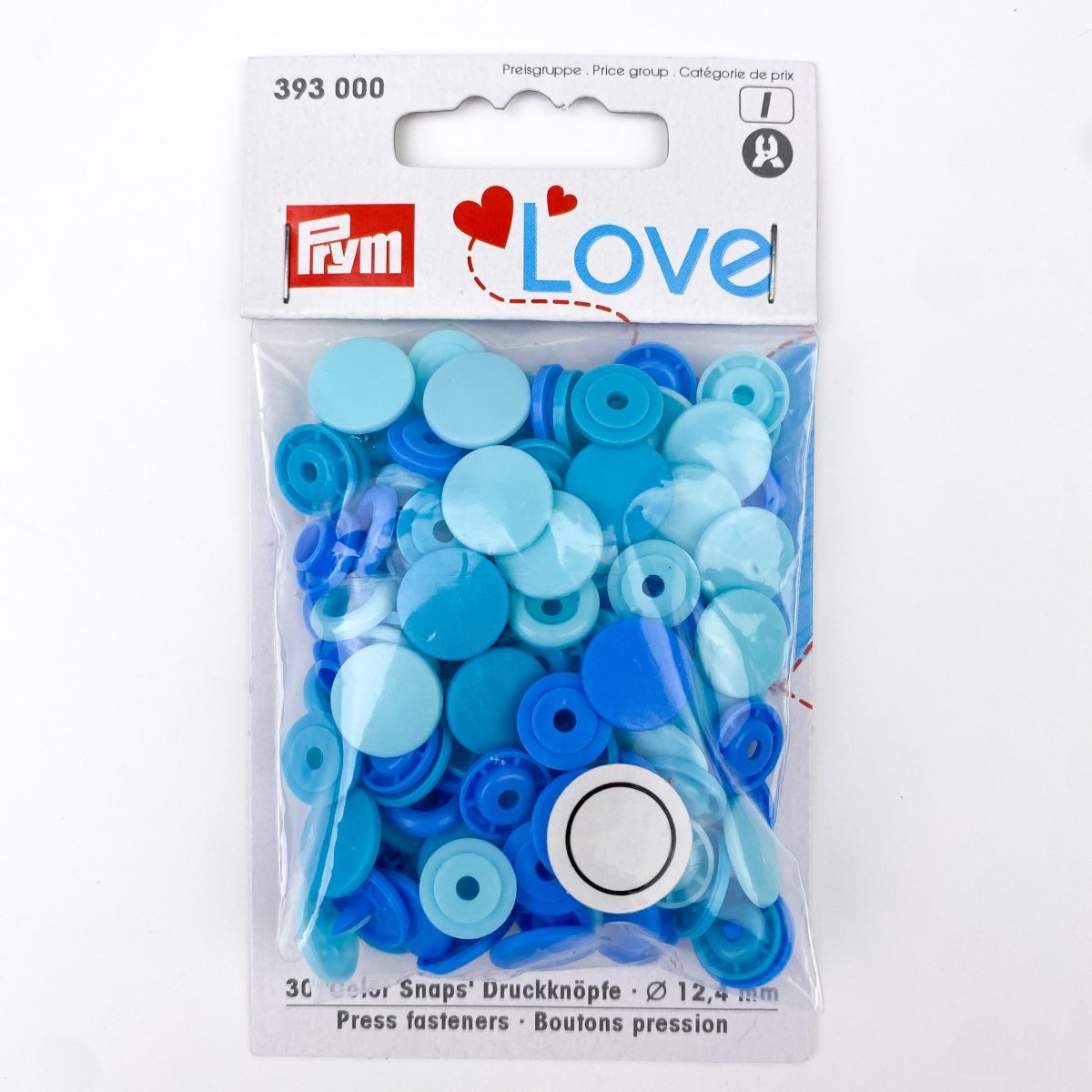 Prym Love - Coloured Snaps Fasteners - Multiple Colours Available - Sewing Gem