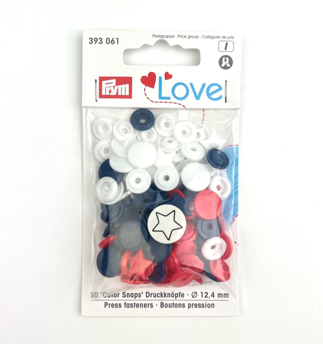 Prym Love - Coloured Snaps Fasteners - Multiple Colours Available - Sewing Gem