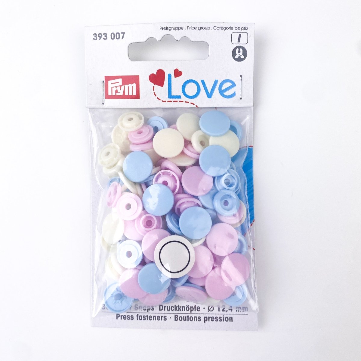 Prym Love - Coloured Snaps Fasteners - Multiple Colours Available - Sewing Gem